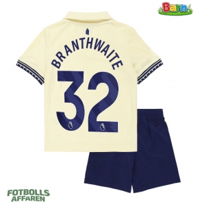 Everton Jarrad Branthwaite #32 Bortaställ Barn 2025-26 Kortärmad (+ Korta byxor)
